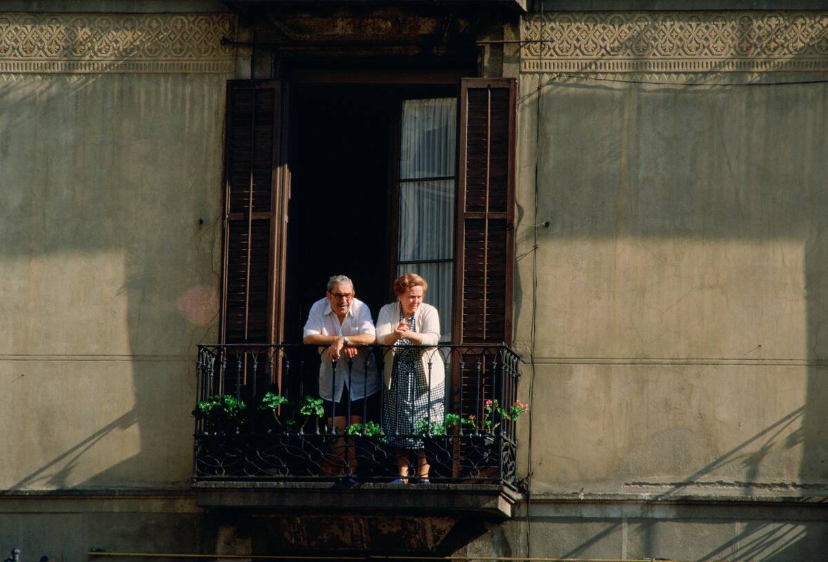 Pensioners, Seville, Spain