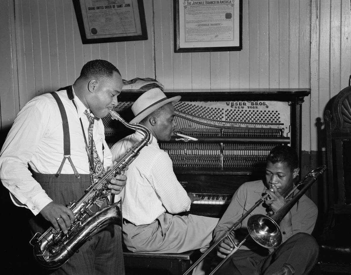 Portrait Of Joe Thomas And Eddie Wilcox