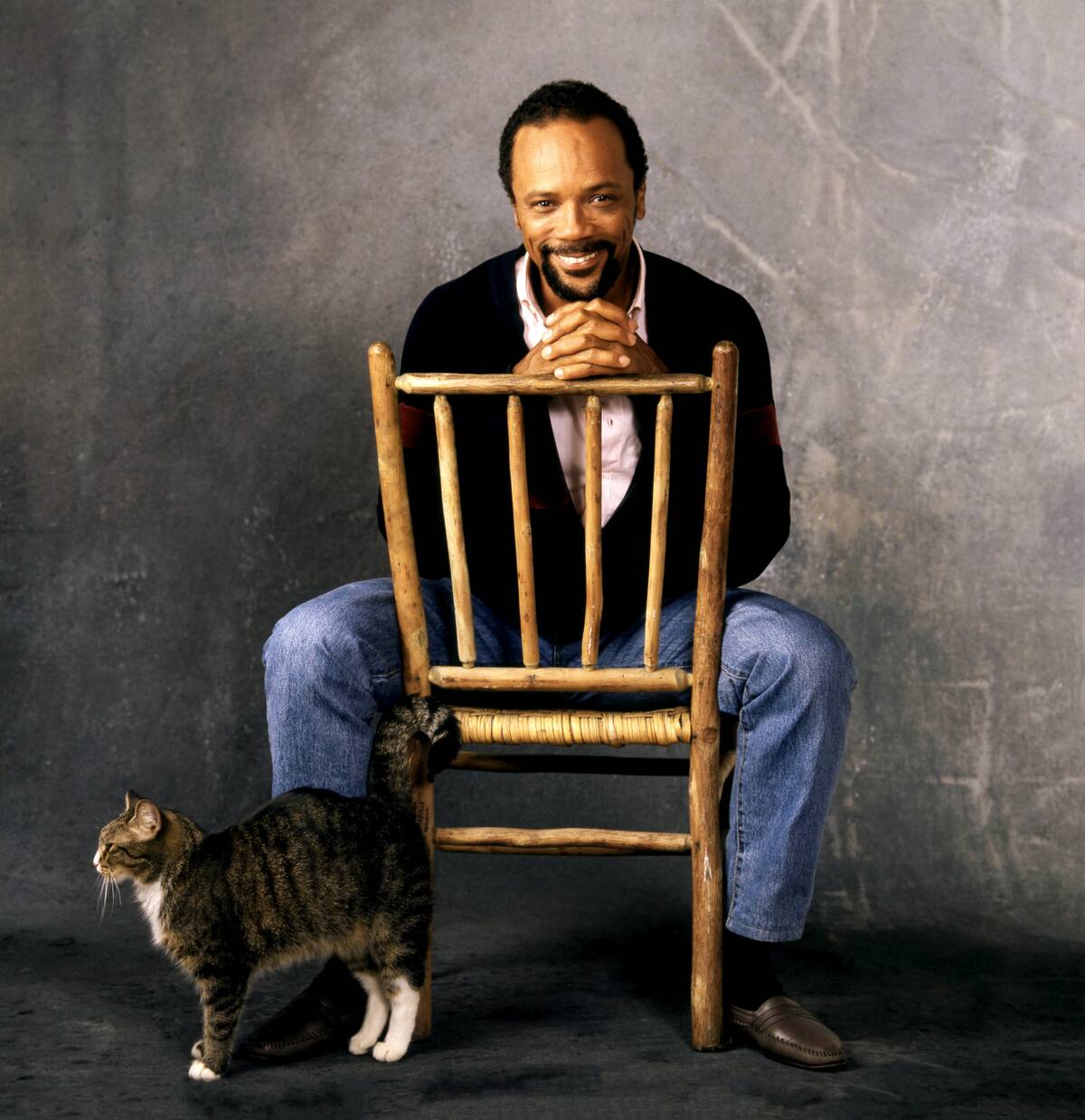 Quincy Jones And Cat