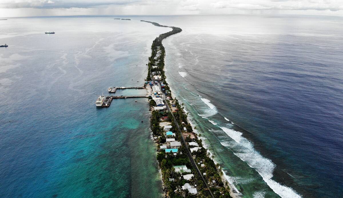 Rising Sea Levels Threaten Coral Atoll Nation Of Tuvalu