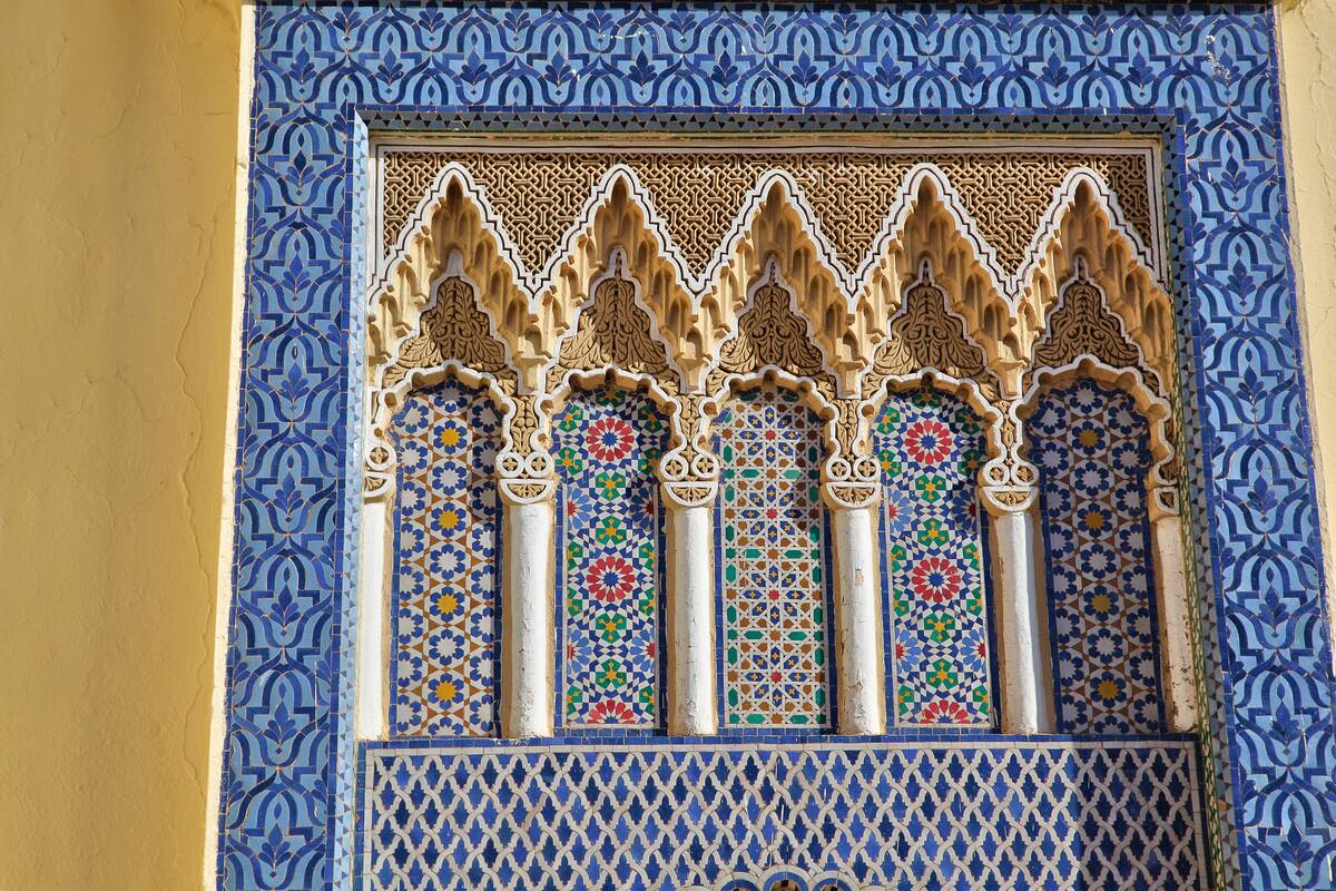 Royal Palace of Fez in Morocco