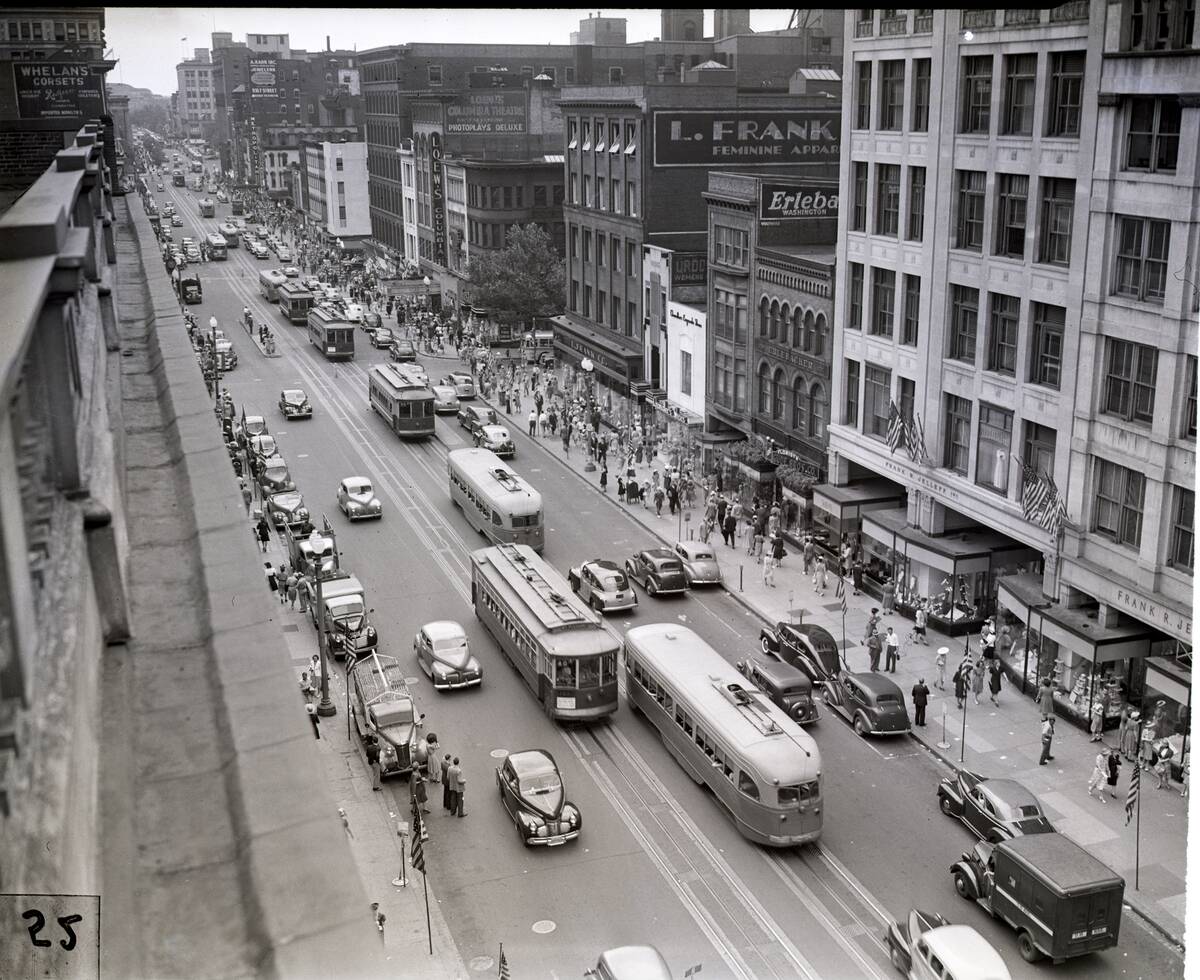 Street Scene In The Nation'S Capital