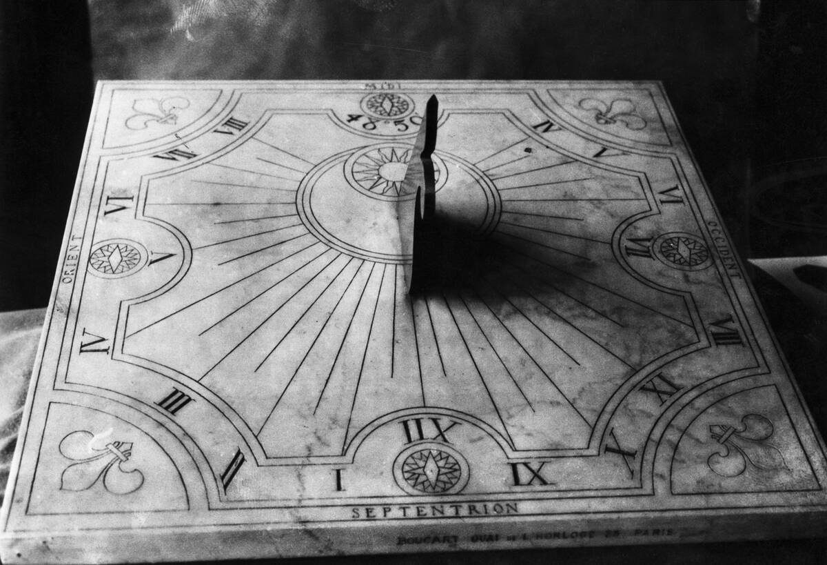 Sundial Made Of Stone