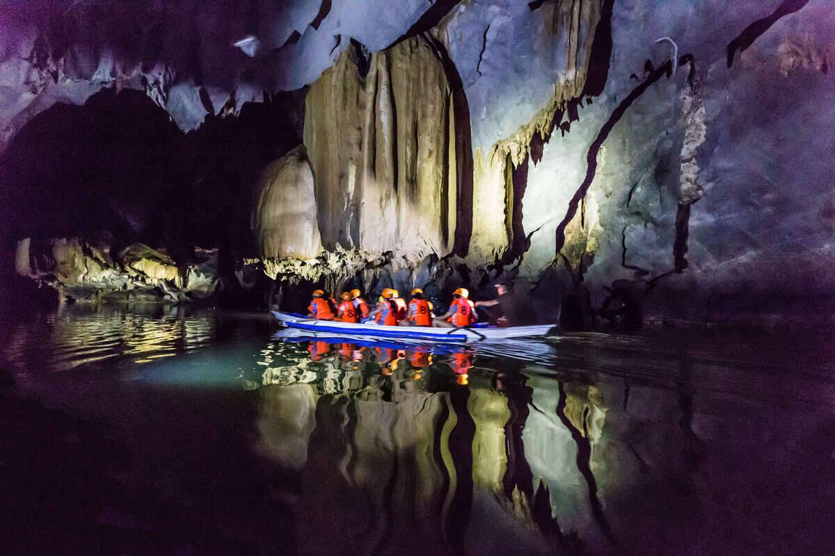 The Puerto Princesa Subterranean River National Park is a...