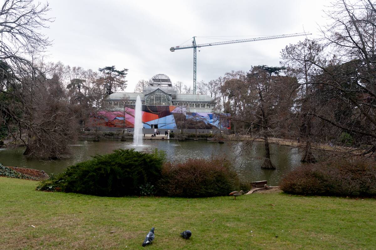 The Reina Sofia Museum Presents Andrea Canepa's Installation 'fardo'.