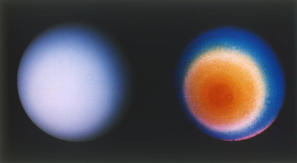 Uranus From Voyager 2 Spacecraft