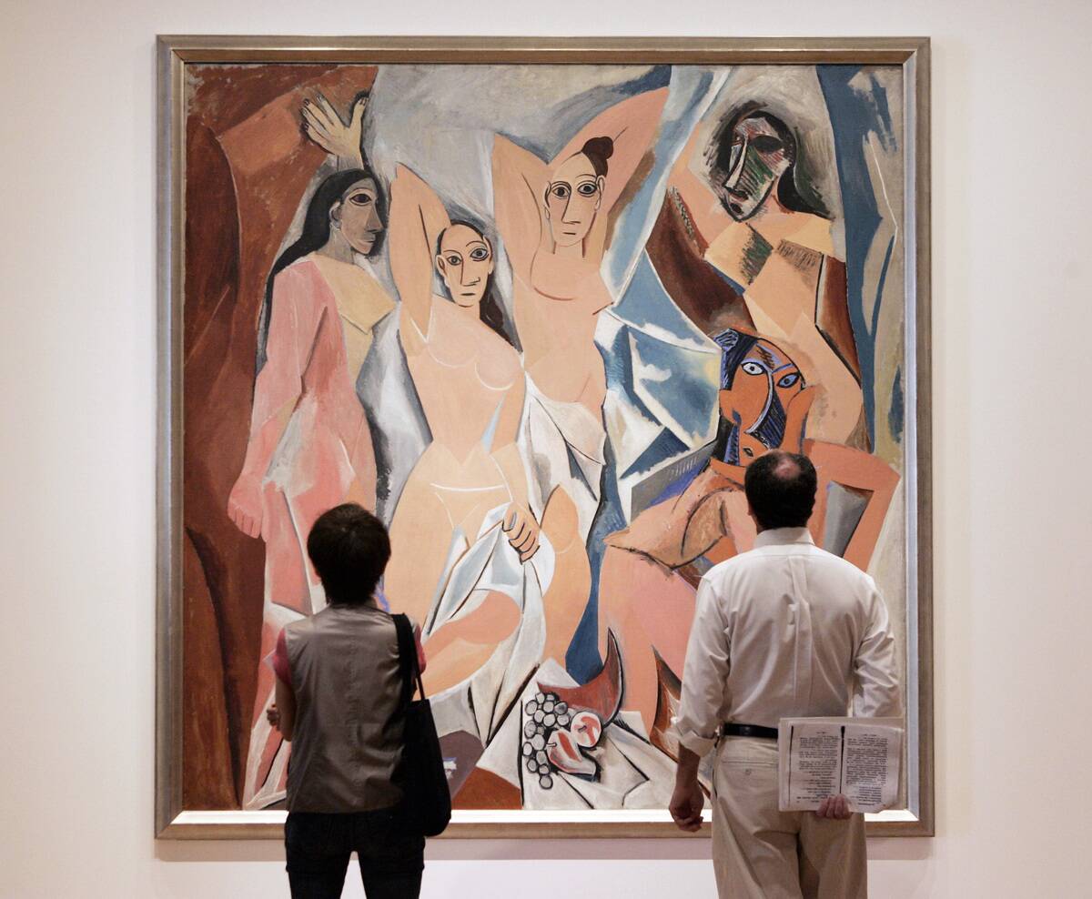 US-ART-PAINTING-PICASSO-BIRTHDAY