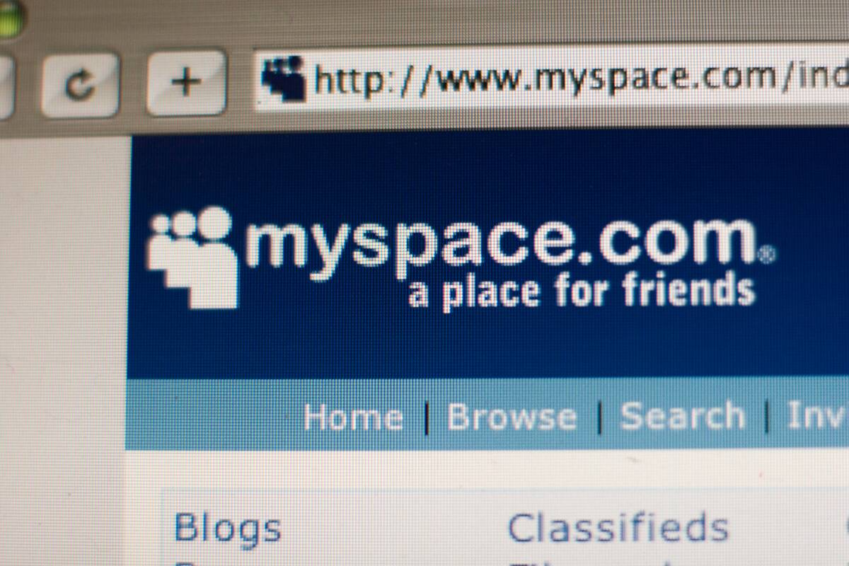 USA - Technology- MySpace Website