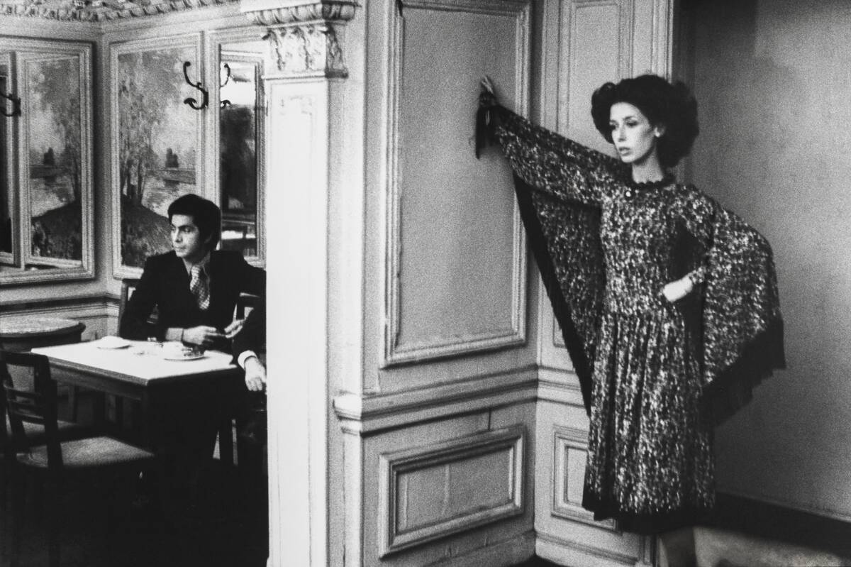 Valentino Garavani with Gale Lopez, Vogue