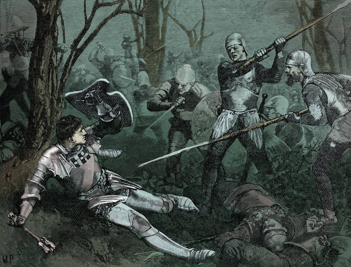Battle of Barnet : death of Richard Neville