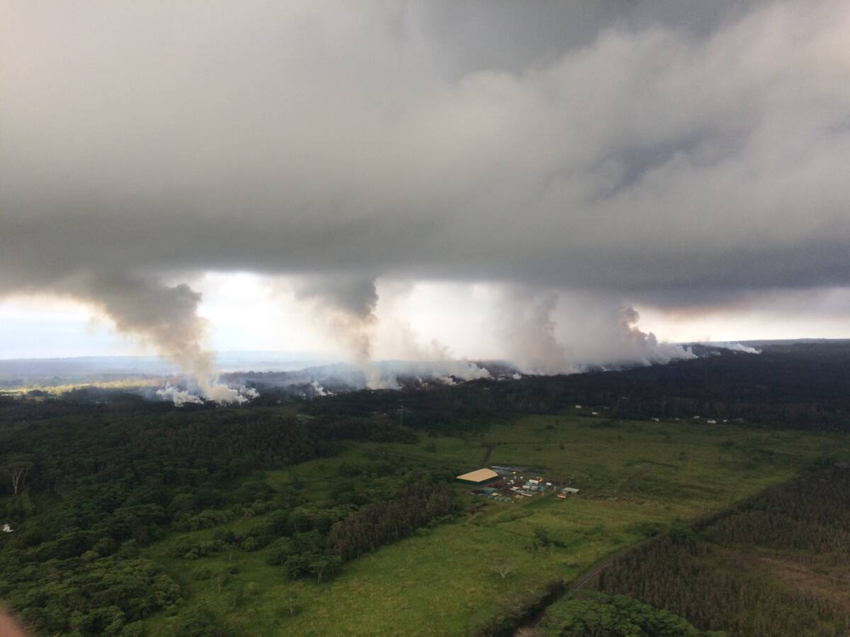 Hawaii's Kilauea Volcano Erupts Forcing Evacuations