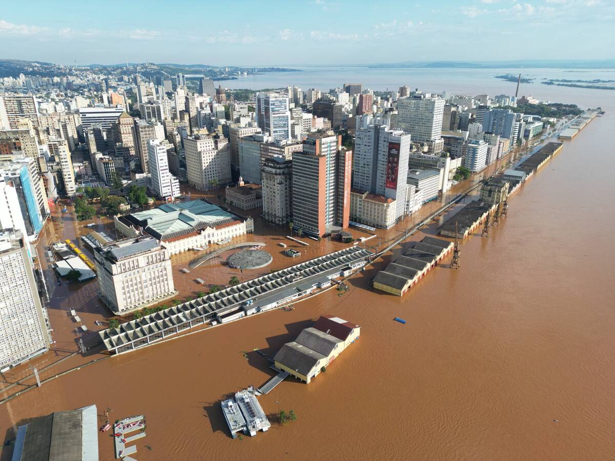 Heavy Rains Batter Brazilian Southern State of Rio Grande do Sul