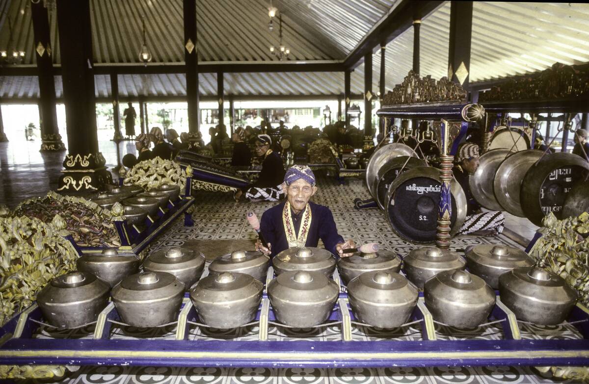 Javanese Court Gamelan In Yogyakarta