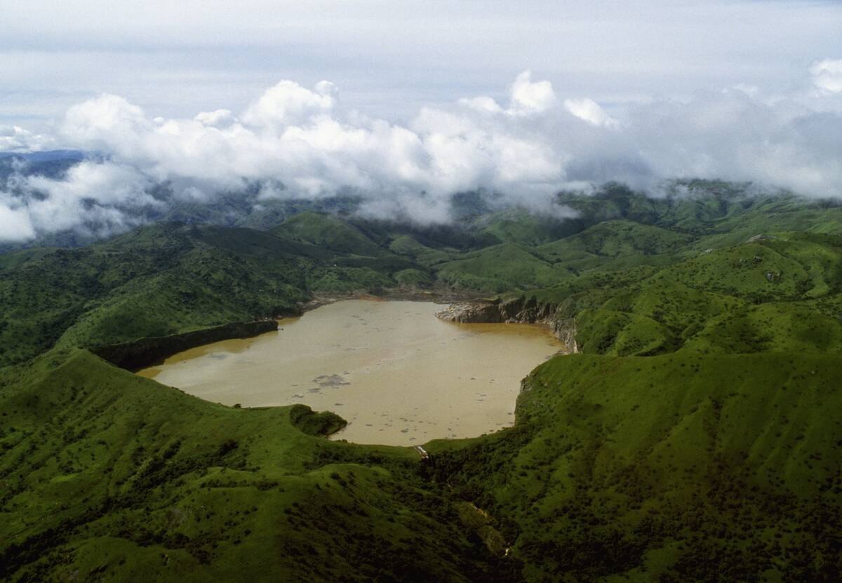 Lake Nyos Following Gas Eruption