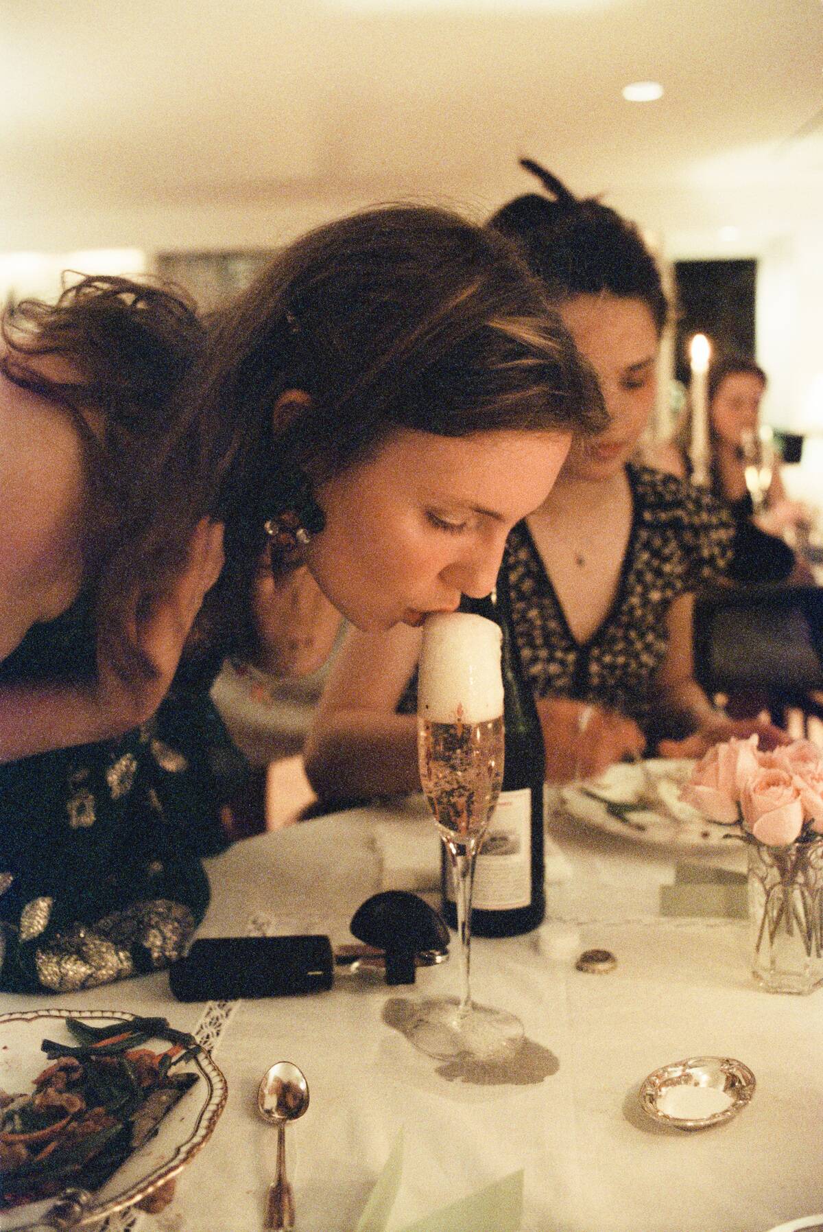 Lena Dunham Hosts Dinner