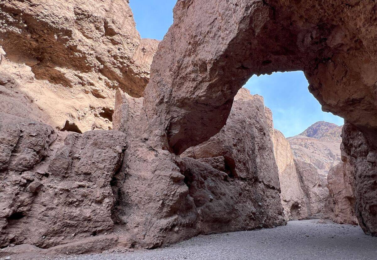 Natural Bridge of Natural Bridge Canyon, Death Valley National Park, California