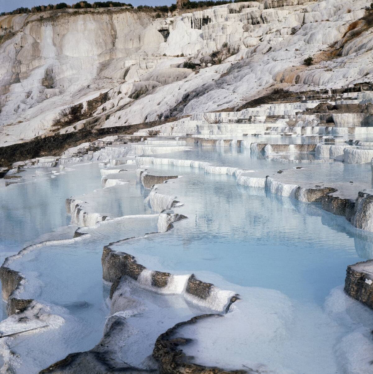 Terraces of Pamukkale thermal pools