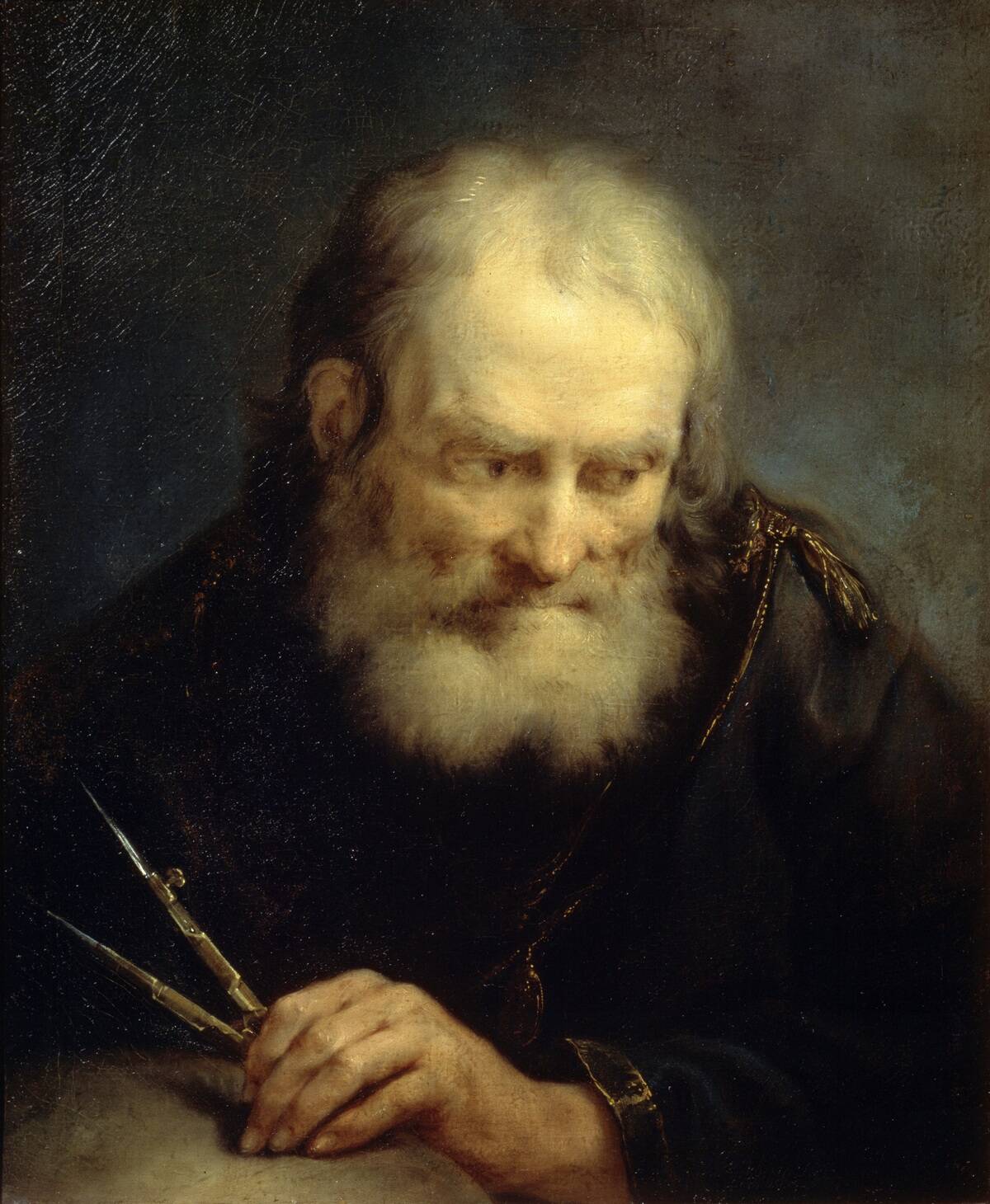 'Archimedes', 18th century. Artist: Giuseppe Nogari