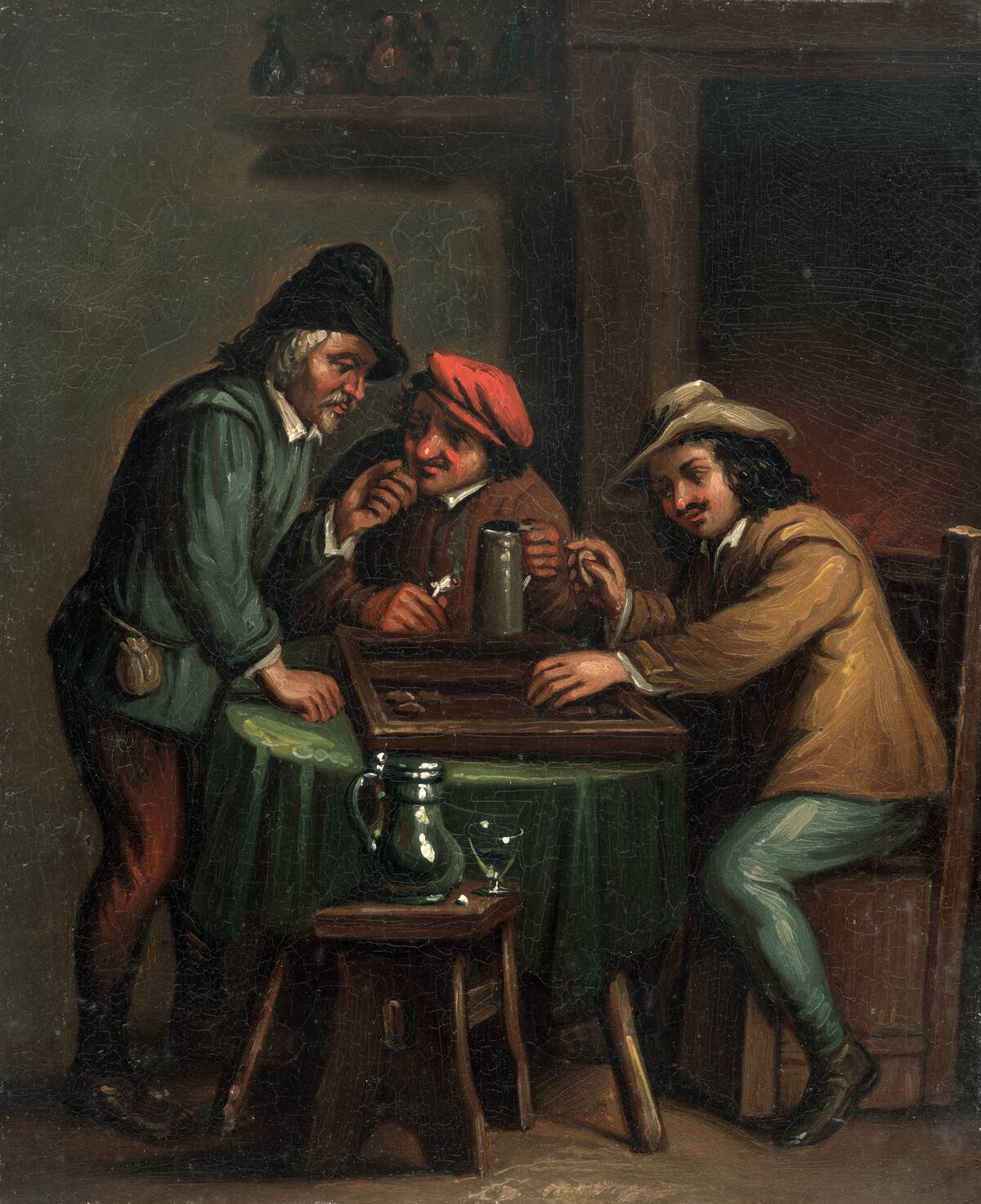 'Backgammon Players'.