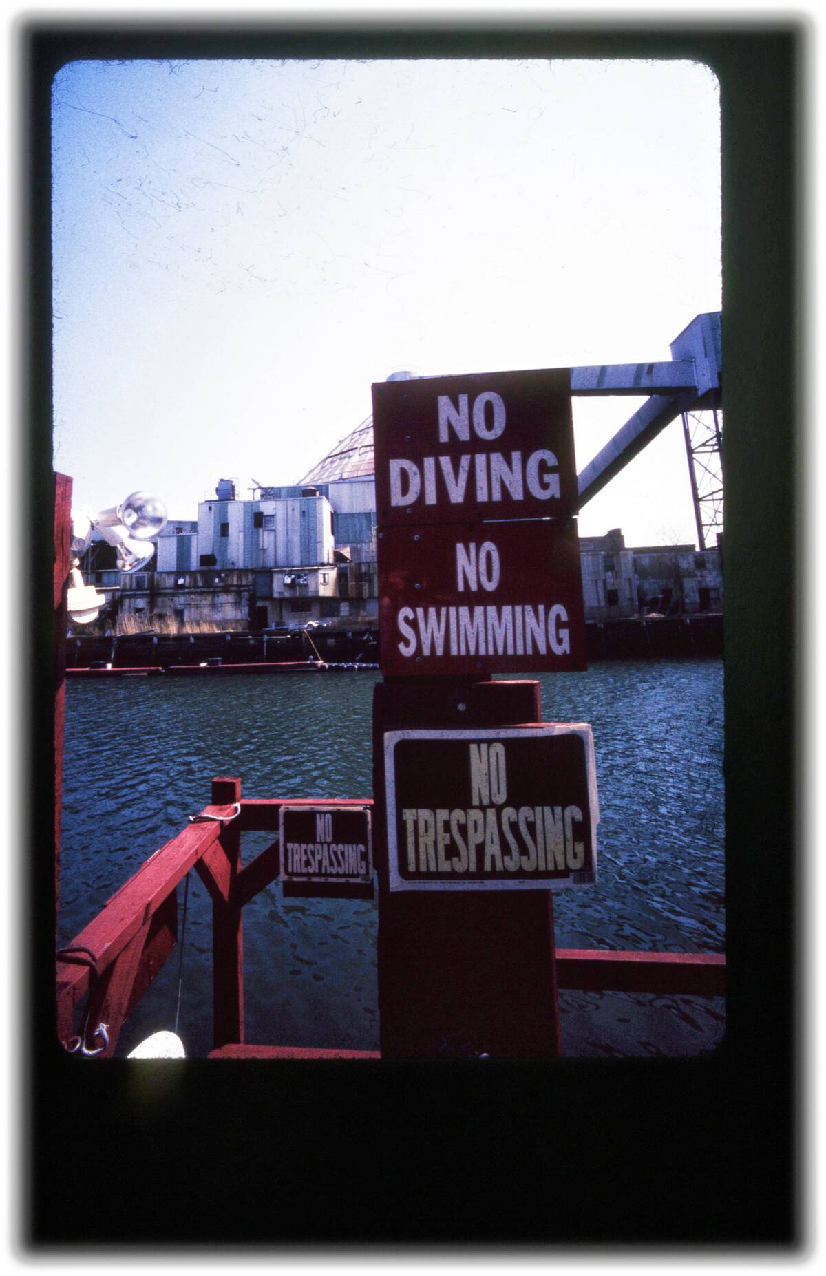 Bill Tompkins NO SWIMMING Archive