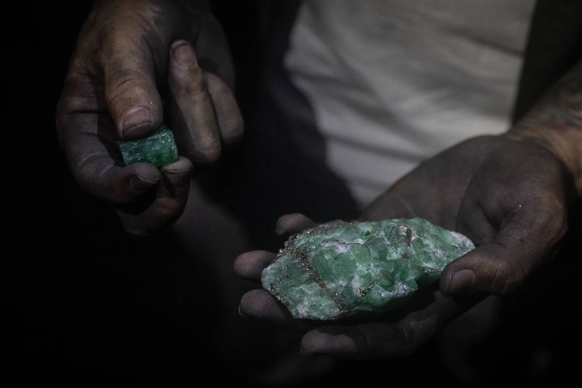 COLOMBIA-POVERTY-ENVIRONMENT-MINING-EMERALD