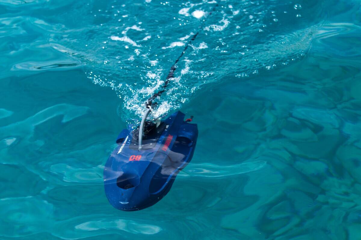 CYPRUS-AYIA NAPA-AUTONOMOUS UNDERWATER VEHICLE