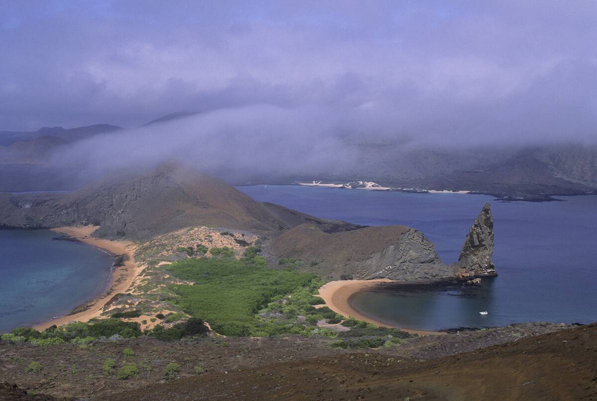 Ecuador,galapagos Islands, Bartolome Island, View Of...