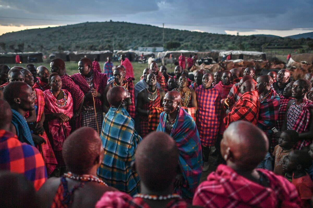 KENYA-CULTURE-MAASAI-RITE