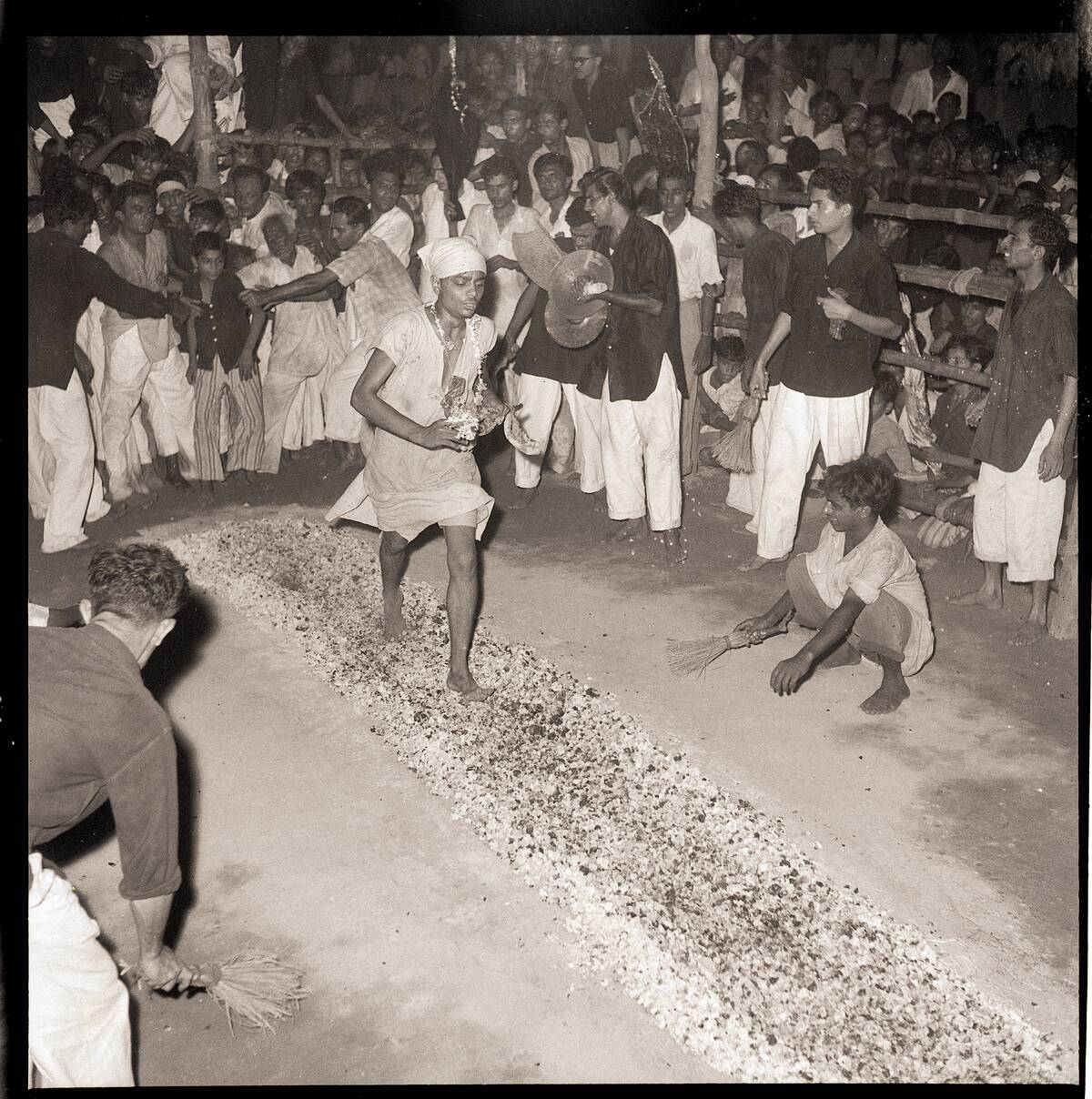 Moslem Tradition of Walking on Hot Coals