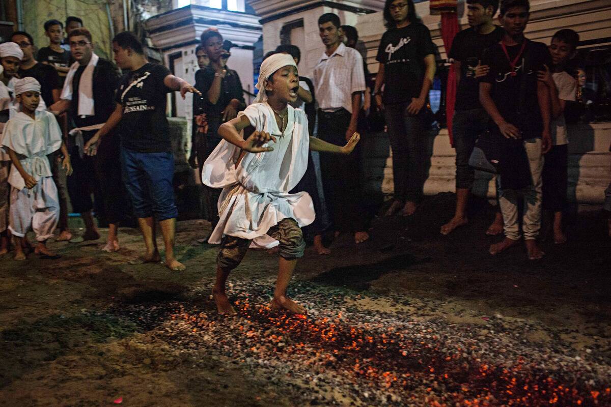 Shi'ite Muslims Gather To Commemorate Ashura