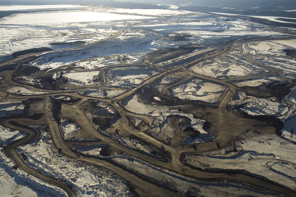 Tar Sands in Alberta, Canada
