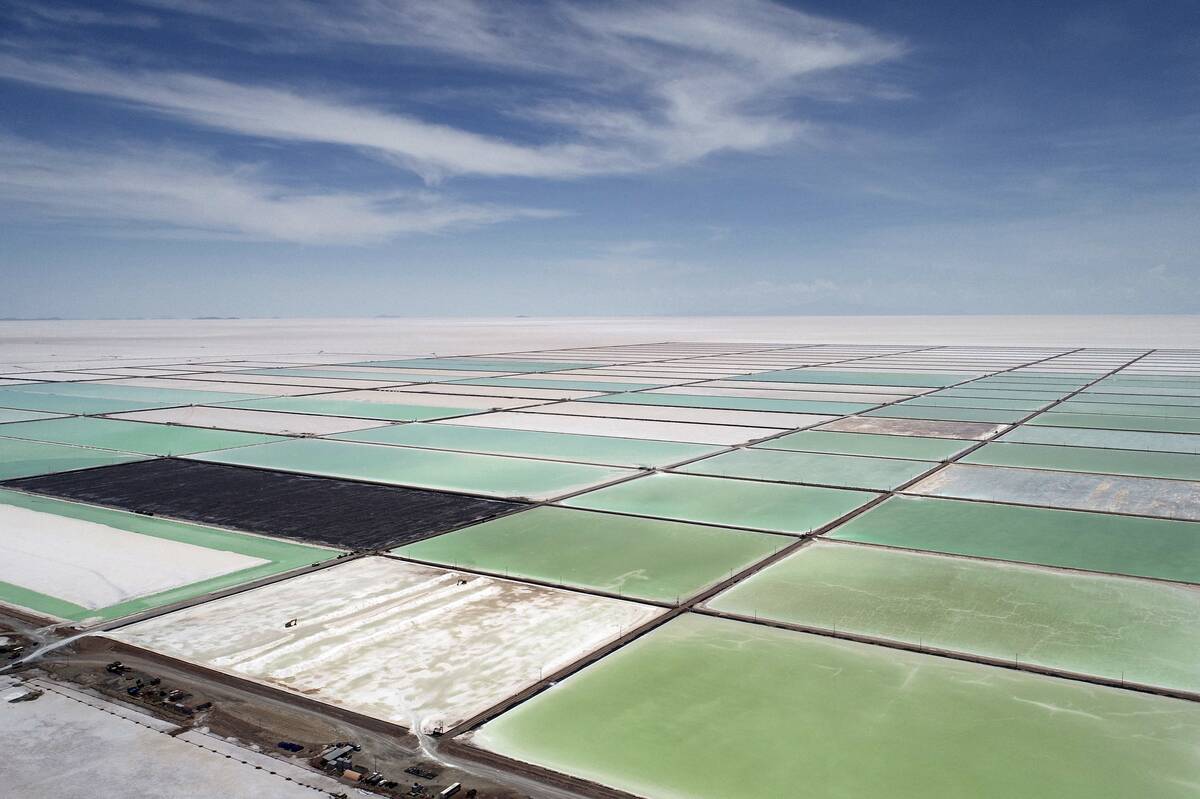TOPSHOT-BOLIVIA-ENERGY-LITHIUM-CARBONATE-PLANT