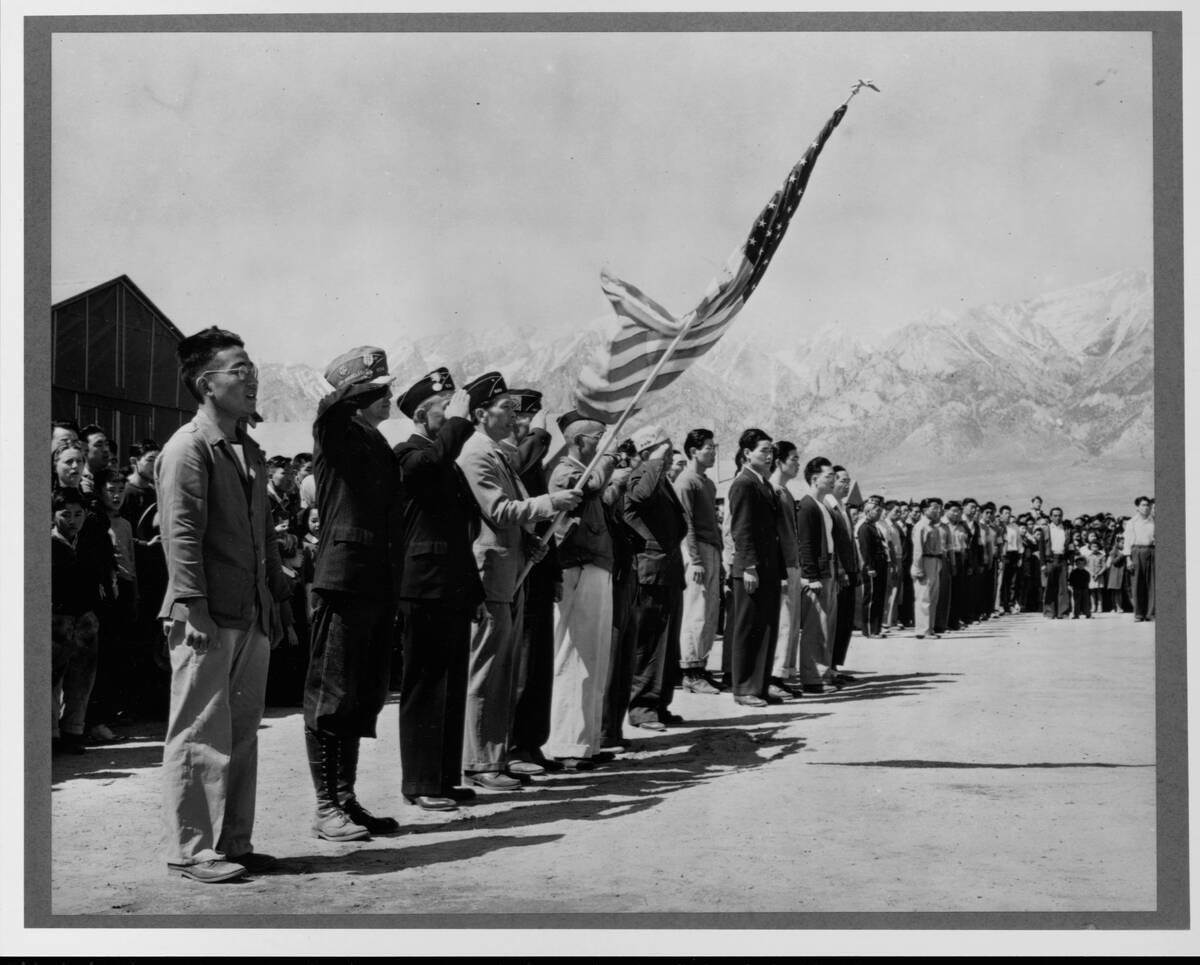 Memorial Day at Manzanar Relocation Center