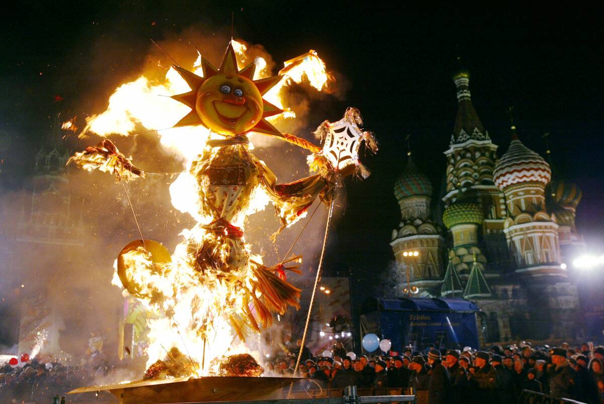 Moscow Celebrates Maslenitsa Festval