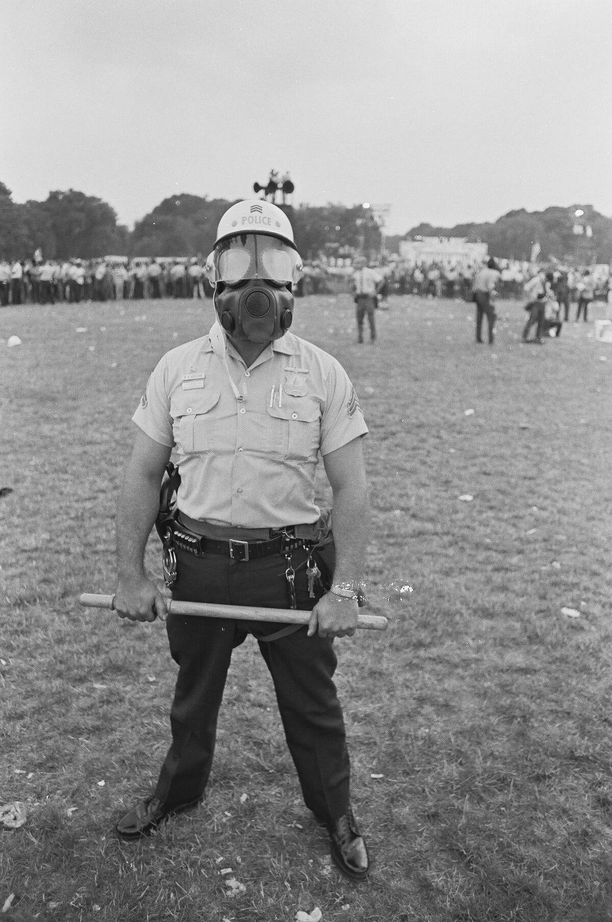 Riot Police At 'Honor America Day Smoke-In'