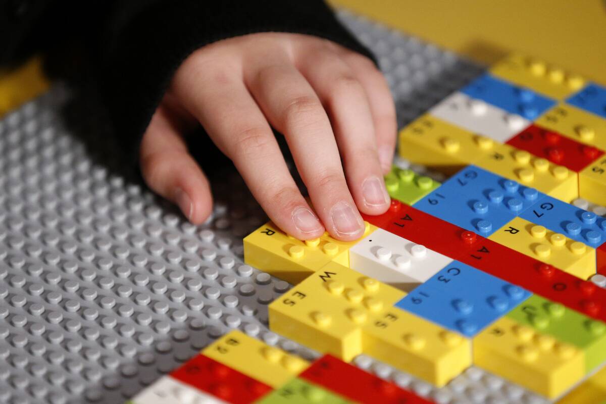 Blind And Vision Impaired Children Play With LEGO Braille Bricks For The First Time