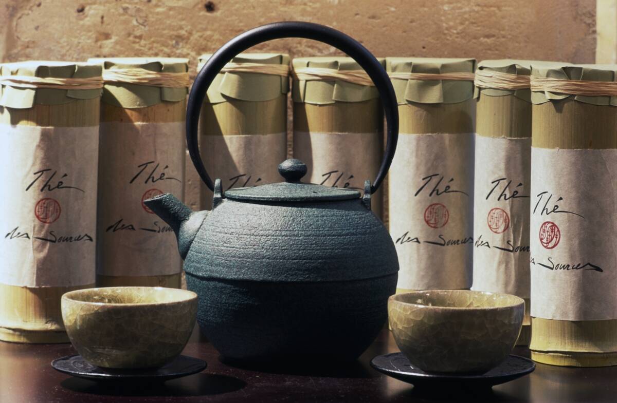 Chagama, iron kettle for tea