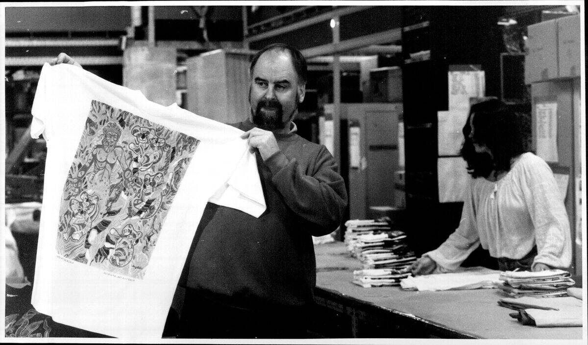 T-Shirt Manufacturer Neil Booth - 
